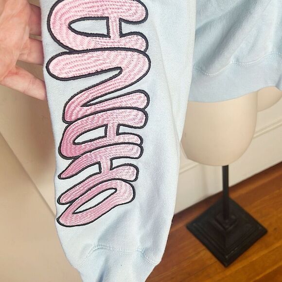 Disney Stitch and Angel Juniors’ Graphic Hoodie, Size Large 11/13 - Picture 5 of 9